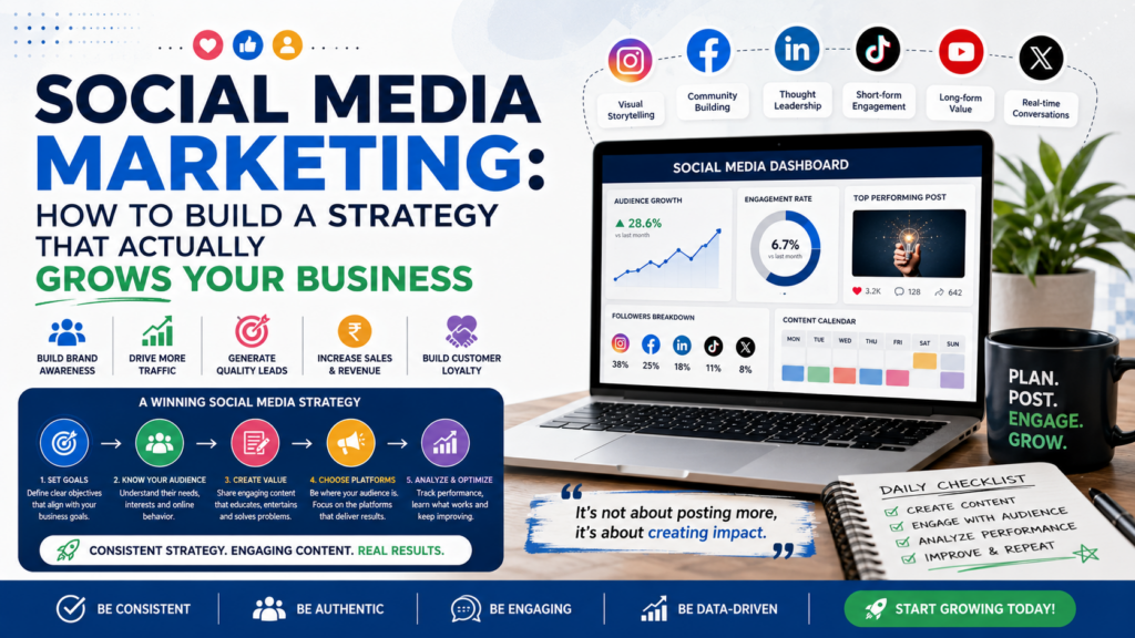 Social Media Marketing: How to Build a Strategy That Actually Grows Your Business